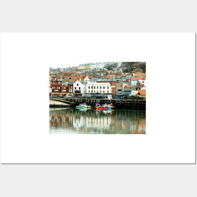 Fishing Village in the UK Wall Art by madein1874